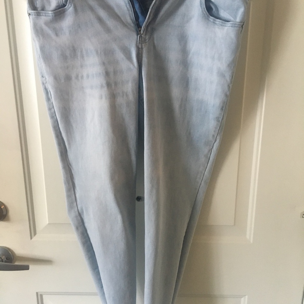 Old navy Rockstar super skinny ankle jeans in light color